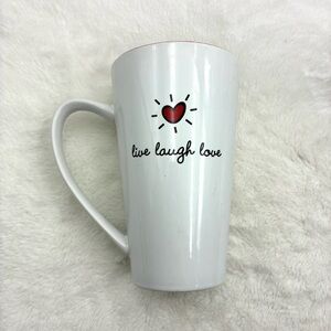 Live Laugh Love White Mug
